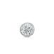 Diamond Wish Platinum Round SINGLE STUD Diamond Earring (1/5cttw ¹͢