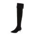 ���¹�͢���ʡ�[YDN] ��ǥ����� ���顼: �֥�å� YDN Women Over The Knee High Stilettos Boot