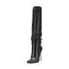 ���¹�͢���ʡ�FSJ Women Versatile Stretchy Knee High Boots Stiletto High Heels