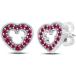 ���¹�͢���ʡ�Love Heart Micky Mouse 925 Sterling Silver Stud Earrings with Fashio