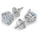 ¹͢ʡ1.0 ct Brilliant Round Cut Solitaire VVS1 Natural Aquamarine Pair of