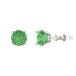 2.0 ct Brilliant Round Cut Solitaire Genuine Green Simulated Dia ¹͢