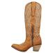 Corral Boots Womens Gold Embroidery Round Toe Casual Boots Knee  ¹͢