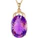 Pendant Necklace for Women Gift Necklace Ladies Amethyst Necklace Pendant Fashion Holiday Gemst1 Necklaces & Pendants Dainty Gold Necklace (Purple