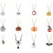¹͢ʡDarren' Halloween Necklace for Women Girls Pumpkin Necklace Fashion
