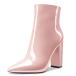 ���¹�͢���ʡ�Aachcol Women Ankle Boots Short Bootie Close Pointed Toe Slip on