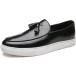 ���¹�͢���ʡ�Vannida Men's Leather Tassel Slip On Loafers Personalized Business L