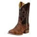Tin Haul Men's Mesquite Western Boot Broad Square Toe Brown 11 D ¹͢