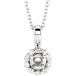 Ryan Jonathan Fine Jewelry 14k White Gold Round Shape Diamond Se ¹͢