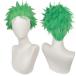 [ параллель импортные товары ]KiyaCos Short Green Fluffy Zoro Joker Clown Men Wigs Anime Show