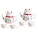 BESTOYARD Lucky Cat Teapot 2 Sets traditional lucky teapot lucky ¹͢