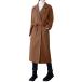 Deals of The Day Womens Tie Waist Pea Coats Wool Blend Slim Fit  ¹͢