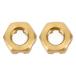 [ параллель импортные товары ]2Pcs Boat Outboard Propeller Nut High Strength Easy Installation