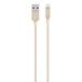 [MFI�F�ؕi] belkin �x���L�� Mixit�� USB Metallic Lightning �P�[�u��/���C�g�j���O�P�[�u�� ���^���b�N�S�[���h 1.2m  for iPhone7(Plus),6S/6��