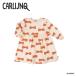  One-piece baby Kids CarlijnQ Bow dress общий рисунок лента длинный рукав машина la чернила [ внутренний стандартный товар ] BOW091