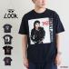 T�V���c  ���j�Z�b�N�X �o��T �}�C�P���W���N�\�� �X���t�e�B�[���b�N MICHAEL JACKSON TEE T-shirts THRIFTY LOOK�y�������K�i�z