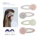 [Mimi&Lula]chu- Lupo mpon клик k Lux 4 шт. комплект pompon ширина примерно 2.5cm зажим ширина примерно 5cm