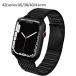 �A�b�v���E�H�b�` �o���h �J�[�{�� 11 40mm 42 �u���b�N �������  apple watch