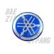 �y���}�n�����z YAMAHA ���̃��S�G���u���� �o�b�W �����}�[�N �X�e�b�J�[ �����h�[�����H �u���[/�V���o�[  �� ���a30mm ST113 �֘A�摜1
