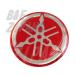 �y���}�n�����z YAMAHA ���̃��S�G���u���� �o�b�W �����}�[�N �X�e�b�J�[ �����h�[�����H ���b�h/�V���o�[  �� ���a30mm YAMAHA ST114 �֘A�摜1