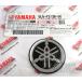 [ Yamaha оригинальный ] YAMAHA цельный Logo эмблема значок звук . Mark стикер полимер купол обработка серебряный / черный диаметр 40mm ST115