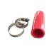  all-purpose red silicon hose 1 pcs 5cm clamp radiator bike DIY custom coolant coolant. to the exchange engine swap modified 