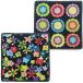 FEILER �t�F�C���[ Rainbow Blossom Rainbow Button �y25cm�z �n���J�` �n���h�^�I�� ���C���{�[ �u���b�T�� �{�^�� �ԕ�