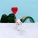  стекло умение Heart держать кошка mike миниатюра украшение смешанные товары кошка Heart 