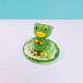  стекло умение Kappa стенд для вазы (S) зеленый миниатюра украшение река .