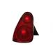 JP Auto Compatible with Chevrolet Chevy Monte Carlo Tail Light Lamp 2006 2007 Driver Left Side