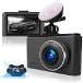Aolbea Dash Cam Front and Rear 2.5K 1440P+1080P Sony IMX335 Sensor 6-Glass Wide Angle Lens Dual Dash Cam with 3