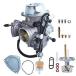 waltyotur Carburetor and Fuel Gas Petcock Valve Fuel Filter Replacement for Yamaha Grizzly 600 1998 1999 2000 2001
