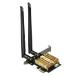 EDUP LOVE WiFi 6E AX210 PCIE WiFi Bluetooth5.2 ҡȥդ 6GHz/5GHz/2.4GHz ȥ饤Х 5400Mbps/160MHz Ķ쥤ƥ󥷡 OFDMA MU-MIMO