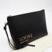 *3 дней в течение возможен возврат товара * прекрасный товар LOEWE Loewe машина f кожа T POUCH T сумка CLE0MIPX01 клатч 