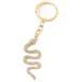  змея брелок для ключа ..... год змея лет кольцо для ключей цепочка для ключей Gold ремешок удача в деньгах фэн-шуй счастливый случай .. предмет счастливый случай .. узор долгожданный новый цвет . продажа начало 