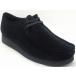 uk11 (29.5cm) Clarks WALLABEE EVO WP 619J [G] черный замша Clarks big-b
