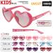  Kids солнцезащитные очки Heart ребенок ребенок девочка uv cut ZS8103 пластиковая оправа ZS8146 metal рама ZS8189 точка рисунок party Live концерт Halloween 