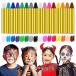 VIASHA face painting crayons body painting crayons for children washing . easy, less ., coloring easy to do for children crayons birth ., stage sho