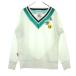 le coq sportif Le Coq s Porte .f нашивка Golf длинный рукав подкладка сетка боковой Zip рукав удален ветровка L белый мужской б/у одежда б/у 