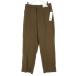 не использовался UNIQLO U Uniqlo You шерсть слаксы брюки Brown женский б/у одежда б/у 