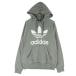 adidas Adidas обратная сторона ворсистый принт длинный рукав Parker S Great зеркальный . il Logo женский б/у одежда б/у 