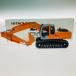 ** HITACHI Hitachi строительная техника ZAXIS200 1/40 Yumbo экскаватор миникар 821 немного царапина . загрязнения есть 