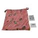 ** LOEWE Loewe мешочек сумка draw -тактный кольцо s раковина ракушка 692112 розовый многоцветный paulazibi The немного царапина . загрязнения есть 