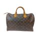 ** LOUIS VUITTON Louis Vuitton монограмма speedy 35 сумка "Boston bag" M41524 Brown немного царапина . загрязнения есть 