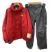 !! DESCENTE Descente мужской зимняя одежда лыжи snow бусина SIZE L красный немного царапина . загрязнения есть 