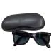 RAY-BAN RayBan солнцезащитные очки раз ввод RB 5121F 2000 черный × темно-синий немного царапина . загрязнения есть 