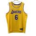 NIKE Nike Los Angeles * Ray The Cars LAKERS #6 JAMES майка SIZE XL желтый × голубой немного царапина . загрязнения есть 