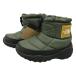 ## THE NORTH FACE The North Face Kids ботинки 17cm K Nuptse Bootie Logo Short NFJ52280 TM время зеленый × минерал Gold заметная царапина . загрязнения нет 