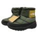 ## THE NORTH FACE The North Face Kids ботинки 18cm K Nuptse Bootie Logo Short NFJ52280 TM время зеленый × Gold заметная царапина . загрязнения нет 