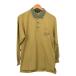 ** 90s KENZO GOLF рубашка рубашка-поло SIZE 3(L) б/у одежда желтый царапина . загрязнения есть 